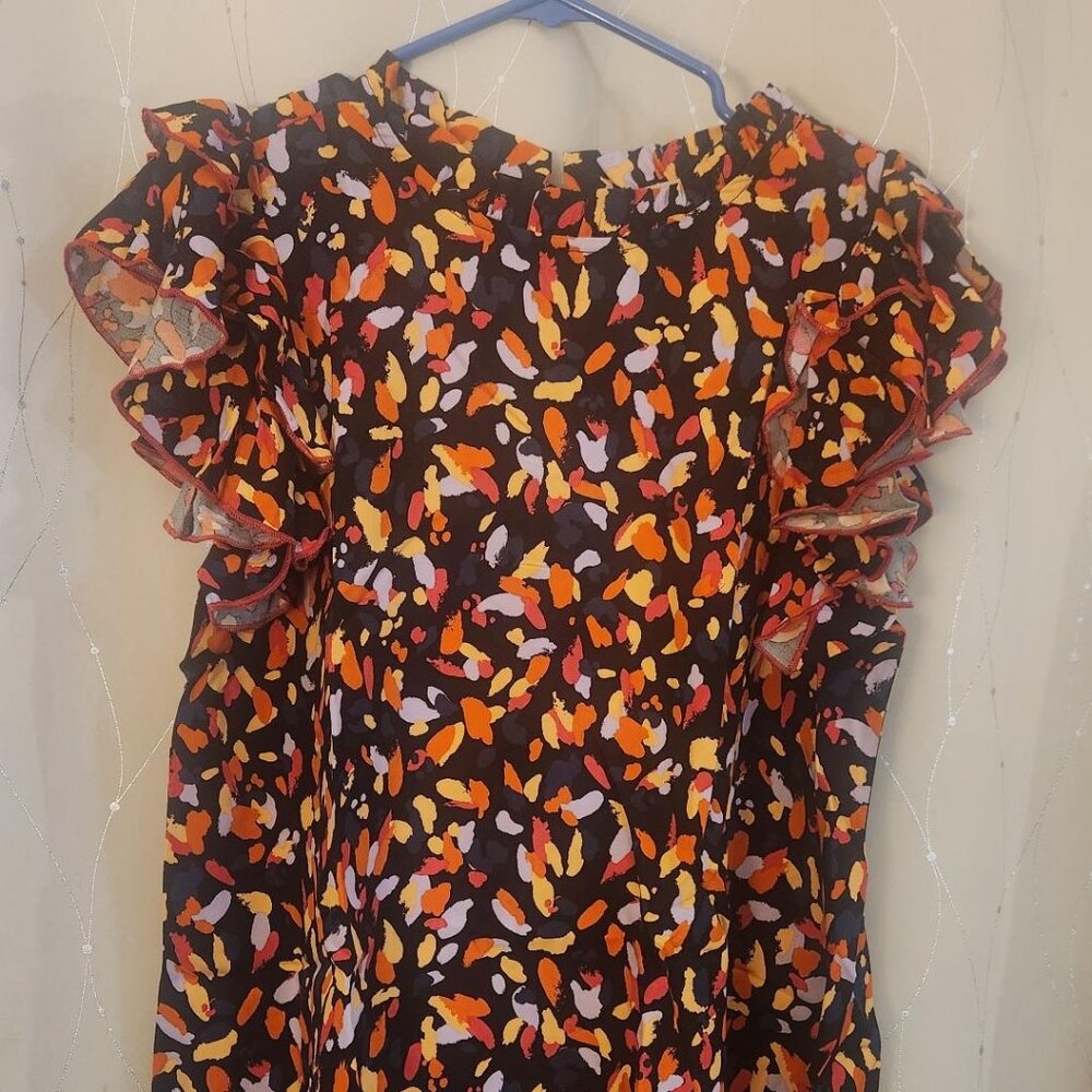 BLACK MULTI LEOPARD TOP